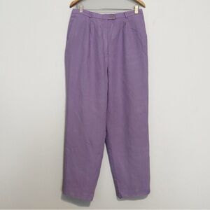 Talbots Lined Linen Dress Pants